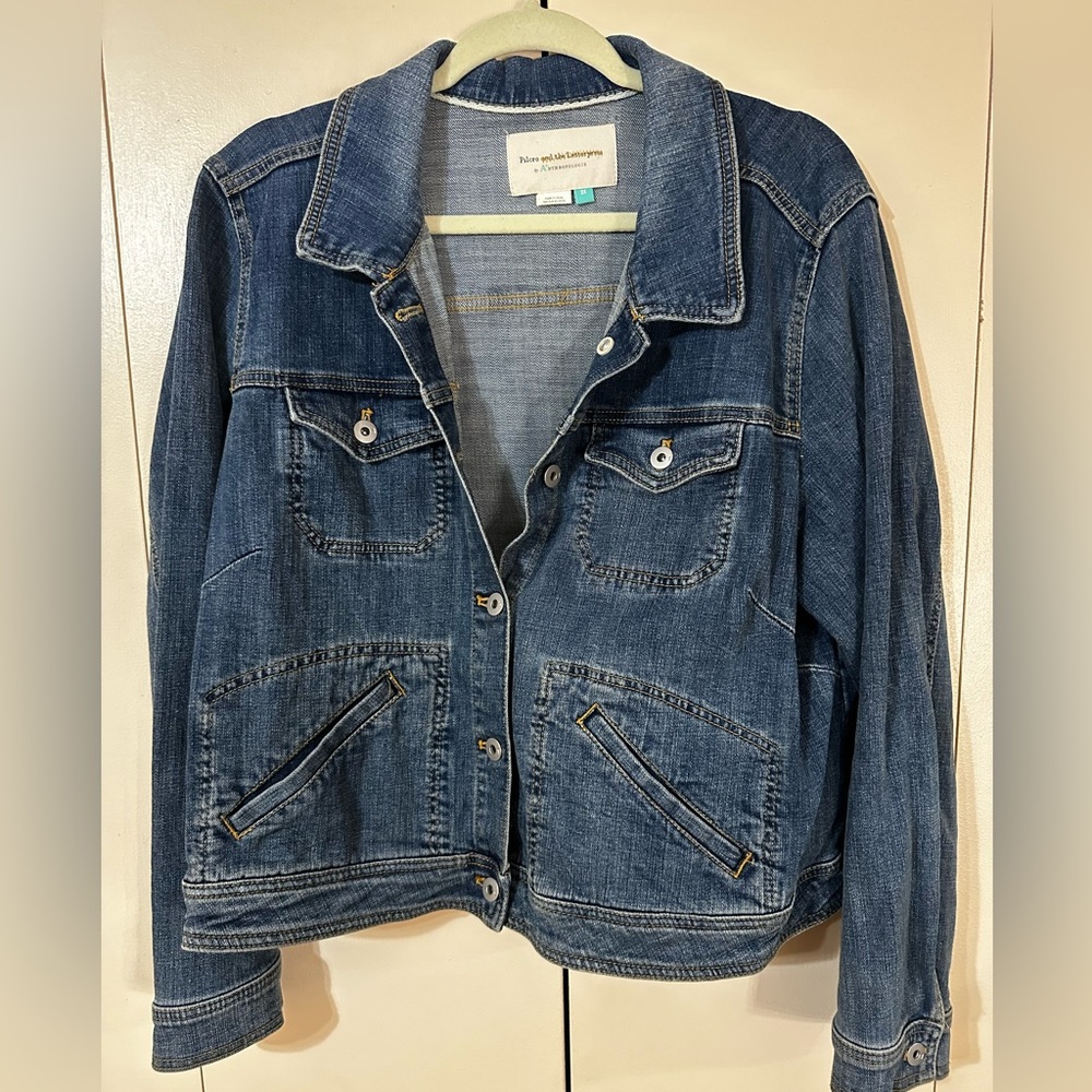 Anthropologie Denim Jean Jacket